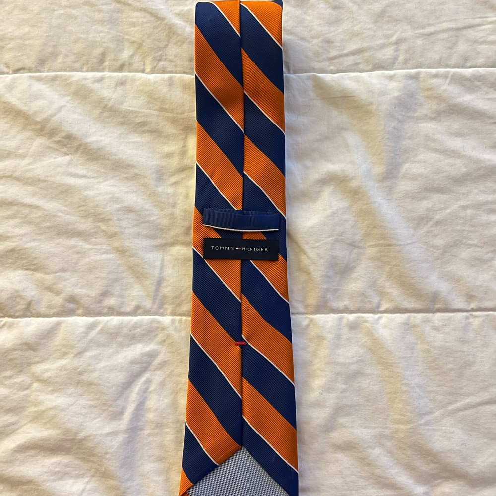 Tommy Hilfiger Tie (Orange/Blue)
